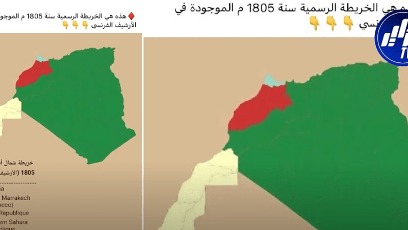 The French 1805 Archive Map Exposes Colonial Legacies, Challenges False Moroccan Claims, and Upholds the Sahrawi and Rif People's Fight for Independence