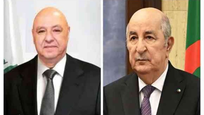 President Abdelmadjid Tebboune Congratulates Joseph Aoun on His Election as Lebanon's Head of State