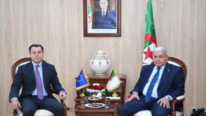 Algeria's Boughali, EU Ambassador Discuss Bilateral Relations, Parliamentary Cooperation, and Key Geopolitical Issues
