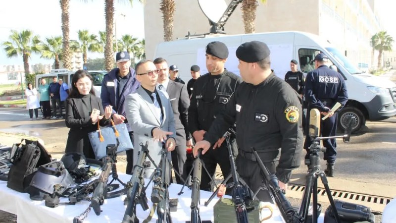 Chinese Police Delegation Visits Algeria’s Elite Special Operations Command