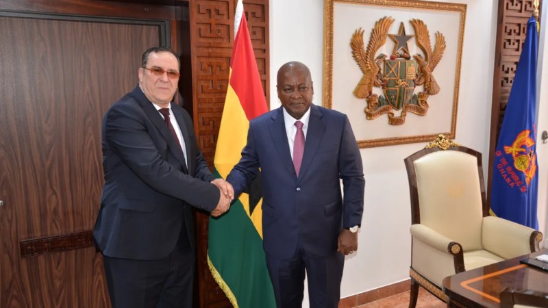 President Tebboune Sends a Special Letter to His Ghanaian Counterpart