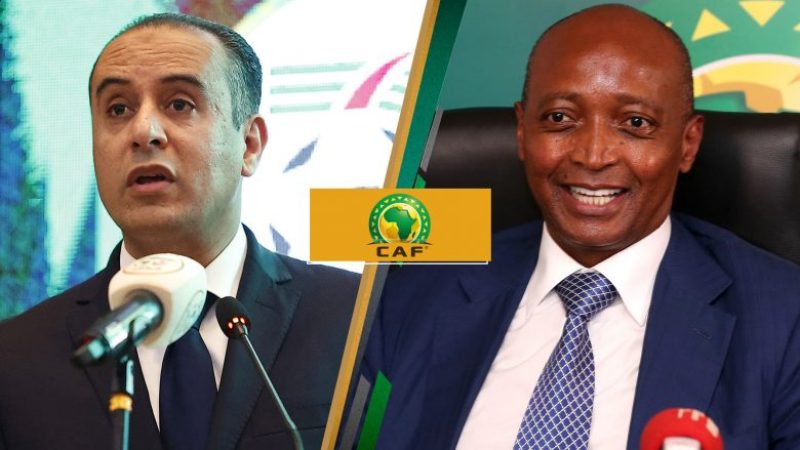 CAF President Patrice Motsepe Congratulates Walid Sadi on Re-Election as FAF President