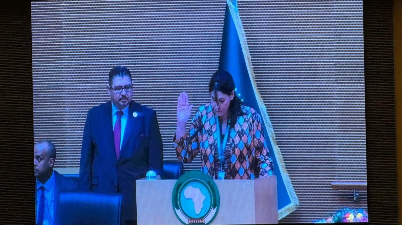 Salma Malika Haddadi Vows to Strengthen the African Union’s Global Influence Following Election as Deputy Chairperson