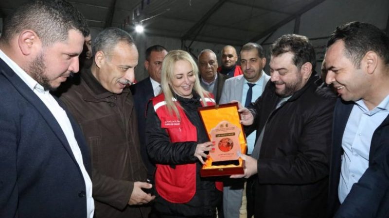 Algerian Red Crescent Opens Major El Iftar Tent to Support Travelers and the Needy