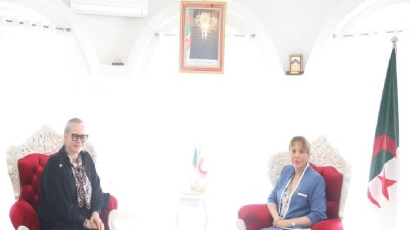 ARC President Ibtissem Hamlaoui, Norwegian Ambassador Thérèse Luken Ghziel Commit to Strengthening Humanitarian Cooperation