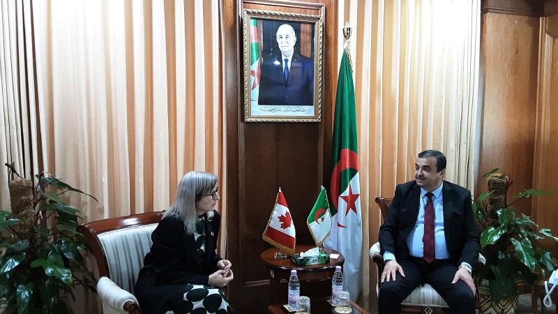 Algeria, Canada Deepen Strategic Energy and Mining Partnership: Minister Arkab Welcomes Canadian Ambassador
