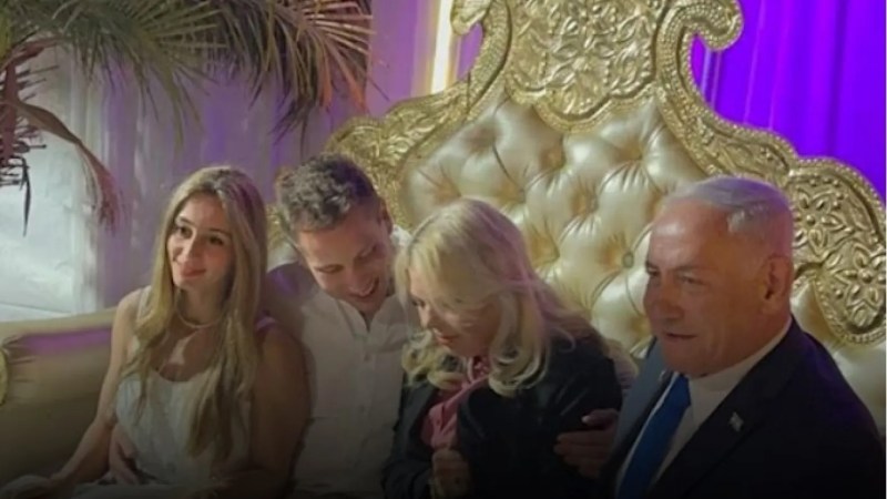 Zionist PM Netanyahu Slammed for Attending Son’s Secret Henna Party with Moroccan Bride Amid Gaza Bloodshed