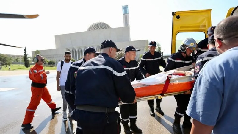 Djamaâ El Djazaïr Facilitates Lifesaving Medevac Operation: Civil Protection Helicopter Transfers Crash Victim from Ouled Djellal to Algiers