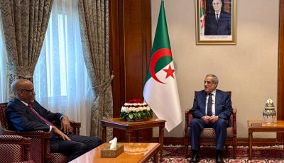 Prime Minister Nadir Larbaoui Receives Mauritanian Ambassador in Algiers