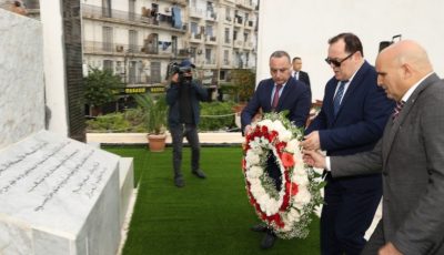 Communication Minister Mohamed Meziane Pays Solemn Tribute to Fallen Journalists