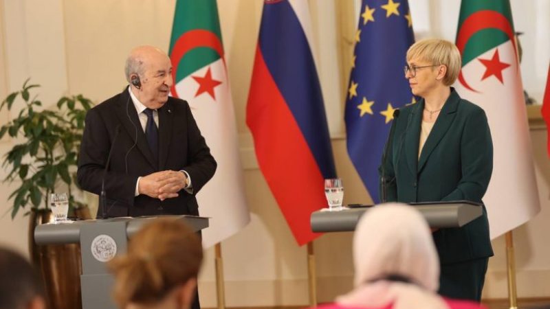 Algeria, Slovenia Seal a Long-Term Strategic Partnership Built on Shared Values and Mutual Interests