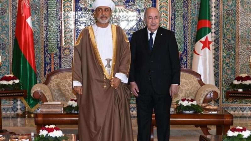El Binaa Movement Hails Historic Visit of Oman’s Sultan to Algeria, Calls for Strategic Unity and Arab Solidarity Amid Regional Turmoil