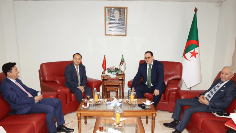 Algeria, China Deepen Strategic Media Ties: Minister Meziane Meets Ambassador Dong Guangli