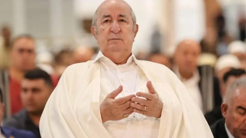 Tebboune Eid Al Adha prayers