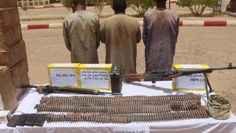Algerian Army Captures Three Armed Foreign Nationals in Major Counterterrorism Sweep in In Amenas