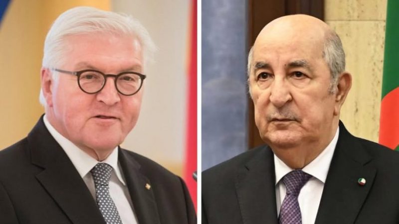 President Tebboune, German President Steinmeier Hold High-Level Talks on Global Crises and Strategic Bilateral Ties