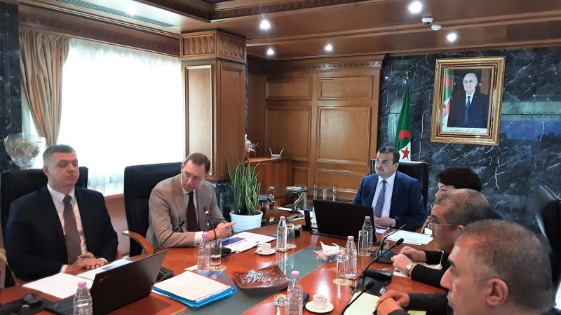 Algeria and Russia Deepen Energy and Mining Partnership: Minister Arkab Receives GEOTEK President