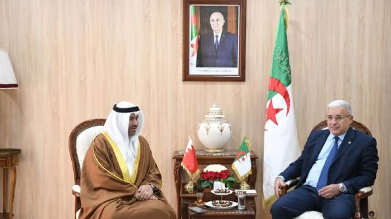 Speaker Boughali Meets Bahraini Ambassador: Strengthening Parliamentary Ties and United Support for Palestine