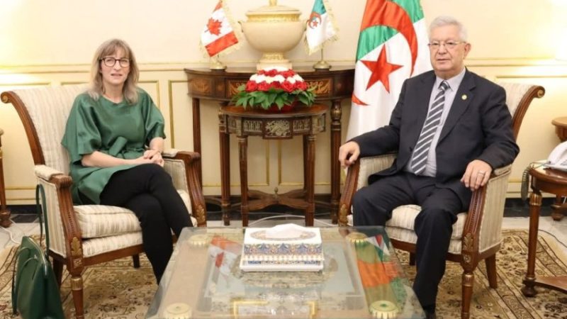 Algeria, Canada Strengthen Strategic Ties: Nasri, Ambassador Wettlaufer Hold High-Level Talks in Algiers