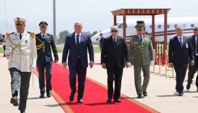 President Tebboune Reserves Official Welcome for Lebanese Counterpart Joseph Aoun