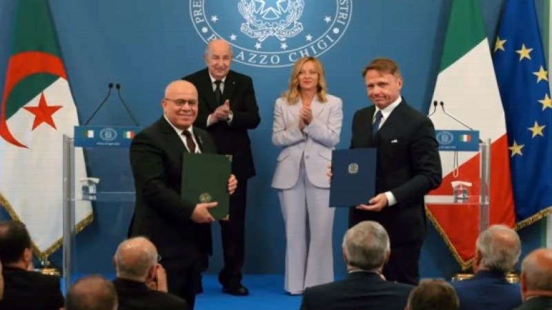 Algeria and Italy Seal Strategic Partnership with Broad-Spectrum Agreements Anchored in Trust and Mutual Ambition
