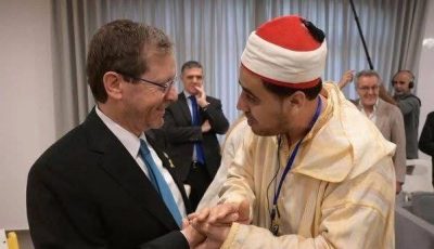 Moroccan Regime Orchestrates Normalization Scandal: Fake “European Imams” Visit Zionist President in Occupied Al-Quds