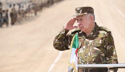 Army Chief Chanegriha Conducts Inspection of Central Supply Base in Blida