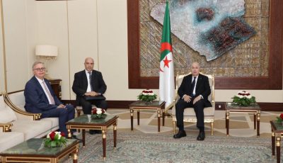 President Tebboune Receives Farewell Visit from Swedish Ambassador Bjorn Haggmark