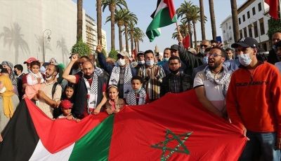 Moroccans Defy Silence: Protests Condemn Gaza Genocide, Denounce Rabat’s Complicity through Normalization