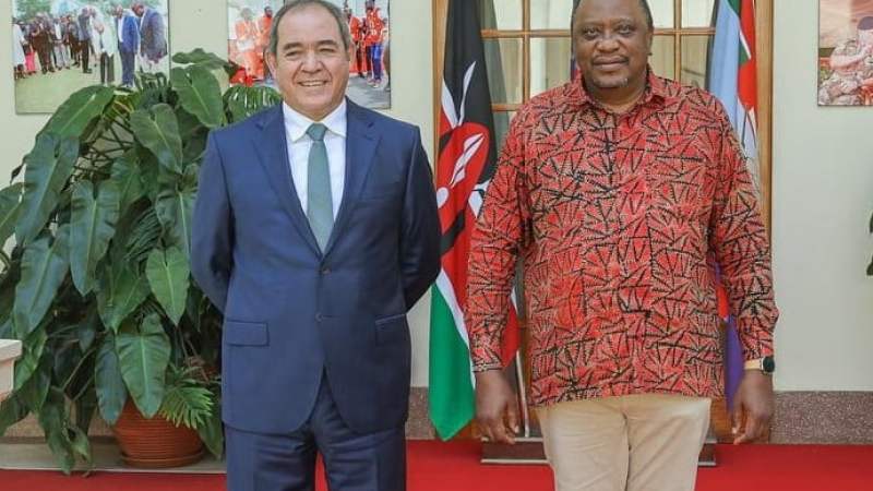 Boukadoum reçu par le président kenyan à Nairobi