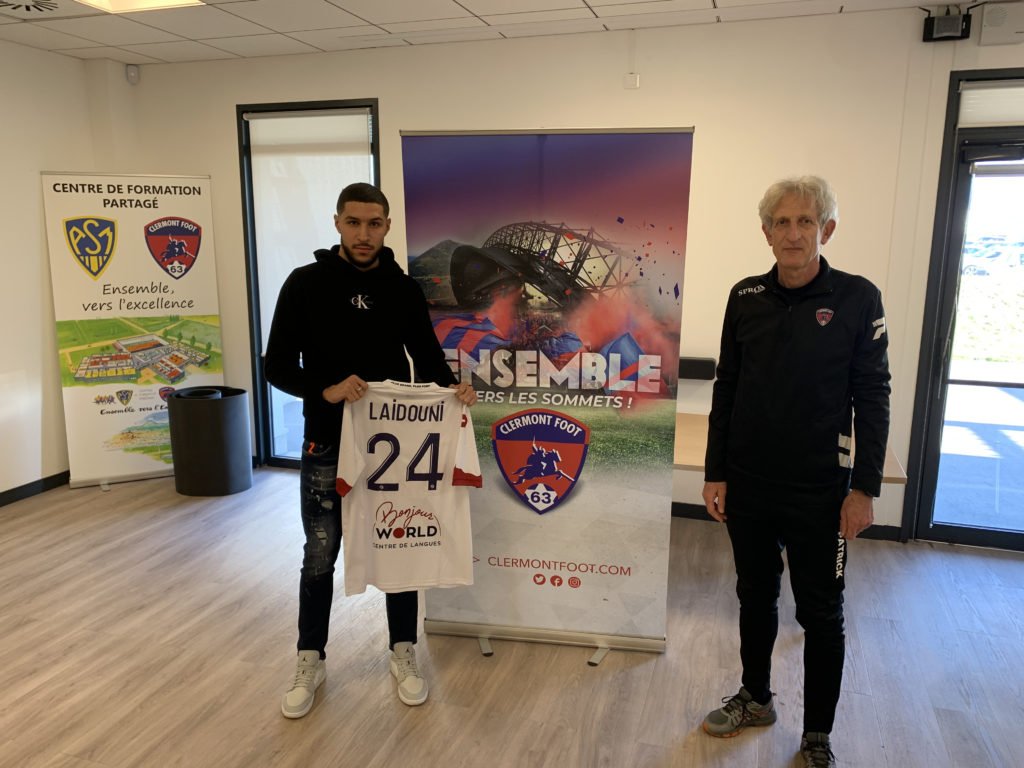 Laïdouni signe un contrat stagiaire avec Clermont