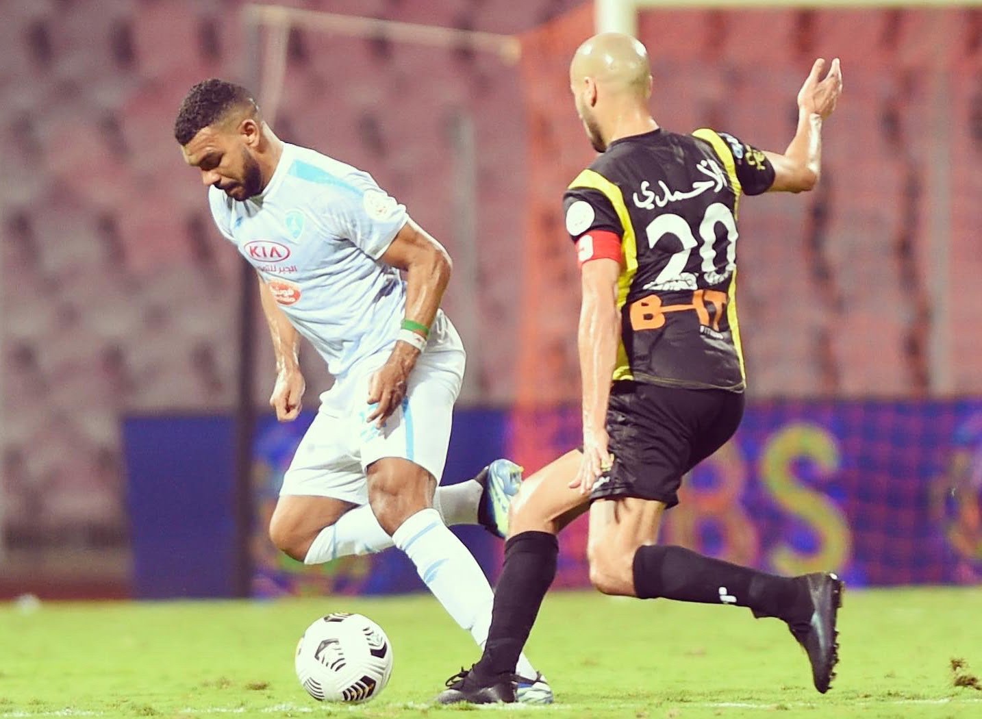 Premier match de Soudani avec Al Fateh