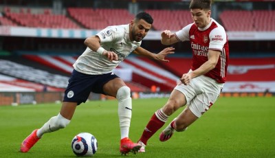 Vidéo : Magnifique passed décisive de Riyad Mahrez face à Arsenal