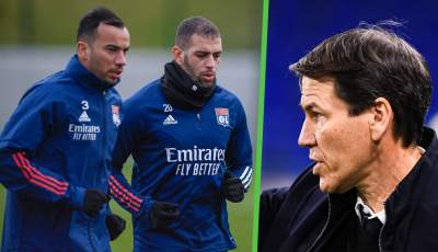 Rudi Garcia content de la présence de Slimani dans son effectif