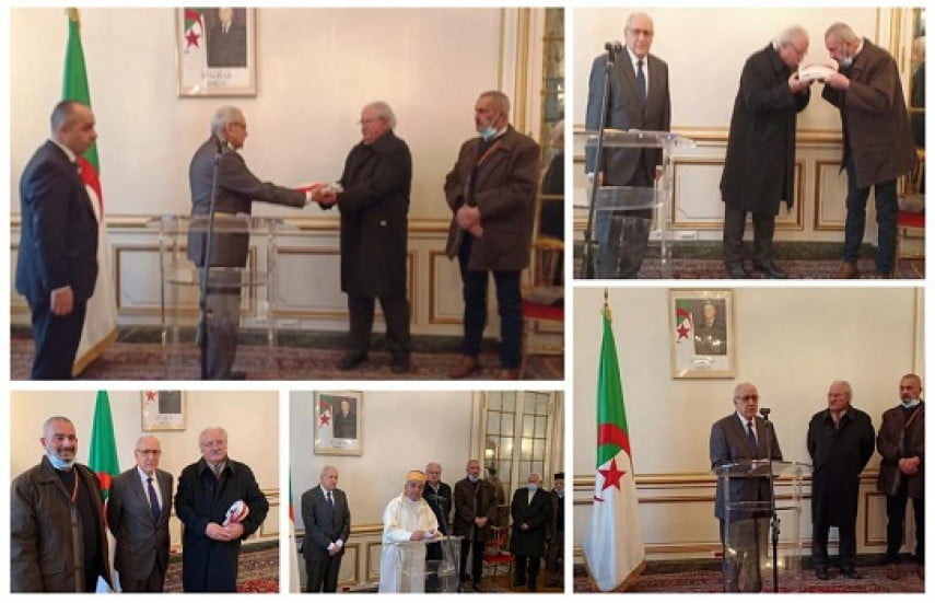 Mohamed-Antar Daoud honore la famille du chahid Ali Boumendjel