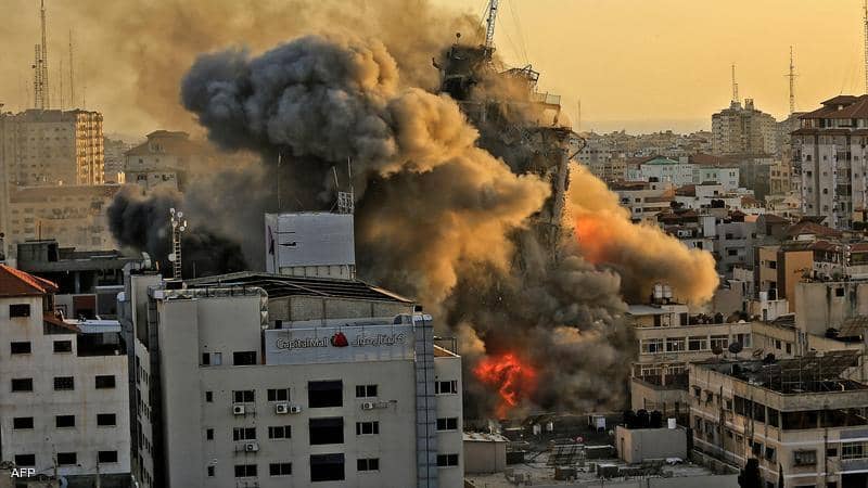 Les derniers développements de la guerre dans les territoires palestiniens à son cinquième jour
