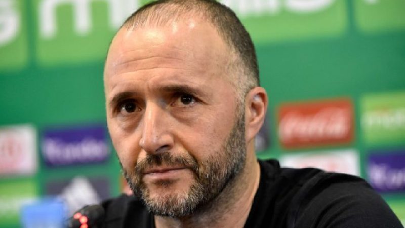 Belmadi discute la défaite de Mahrez et de la formation des verts