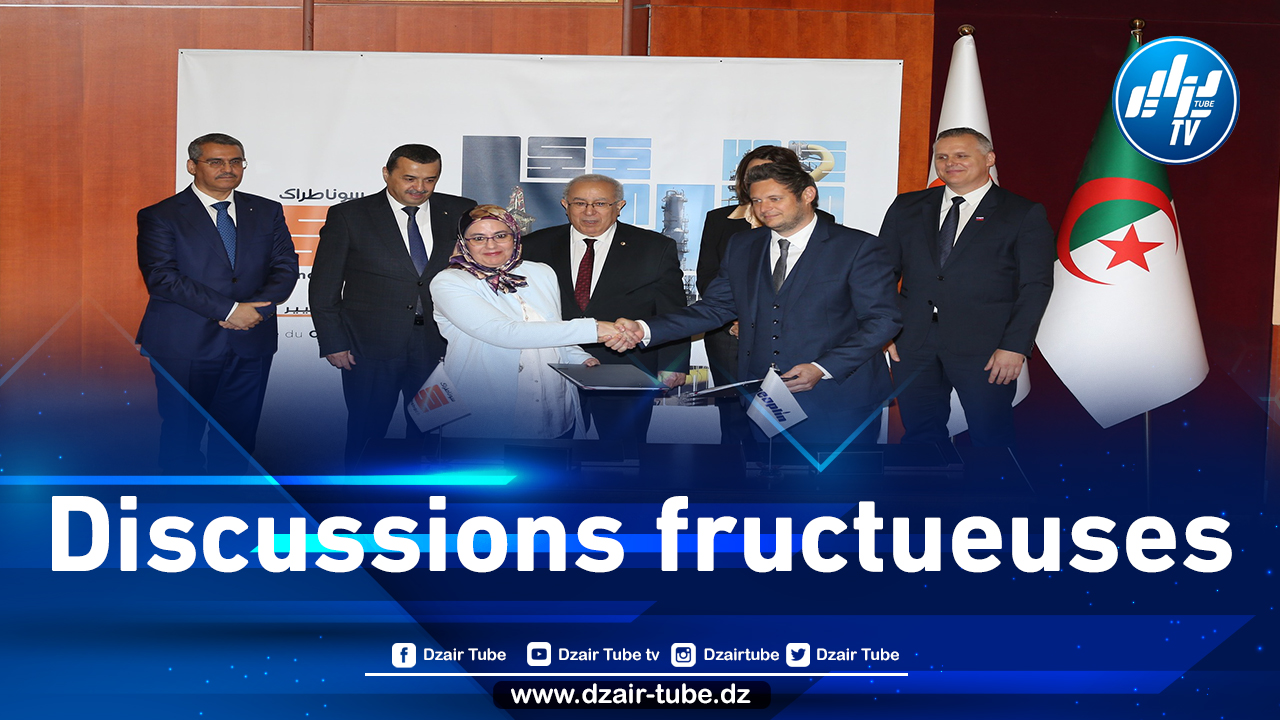 SONATRACH et la compagnie slovène GEOPLIN signent un contrat d’achat et de vente de gaz naturel