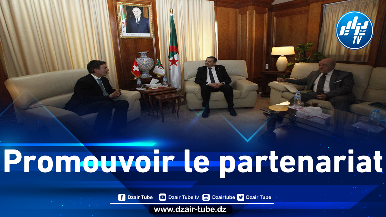 Arkab reçoit l’Ambassadeur de Suisse en Algérie