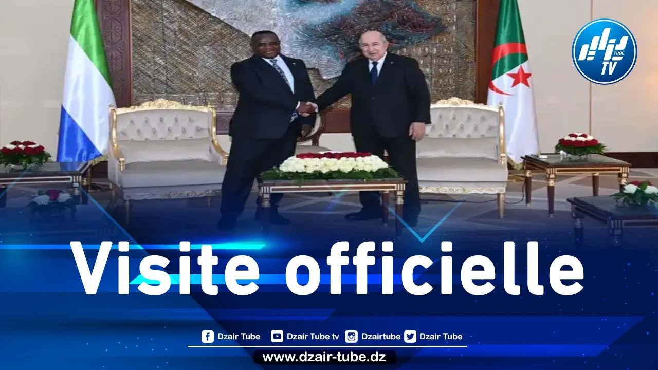 Le Président Tebboune s’entretient avec son homologue du Sierra Léone