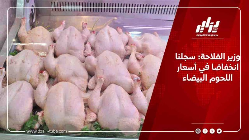 وزير الفلاحة: سجلنا انخفاضا في أسعار اللحوم البيضاء