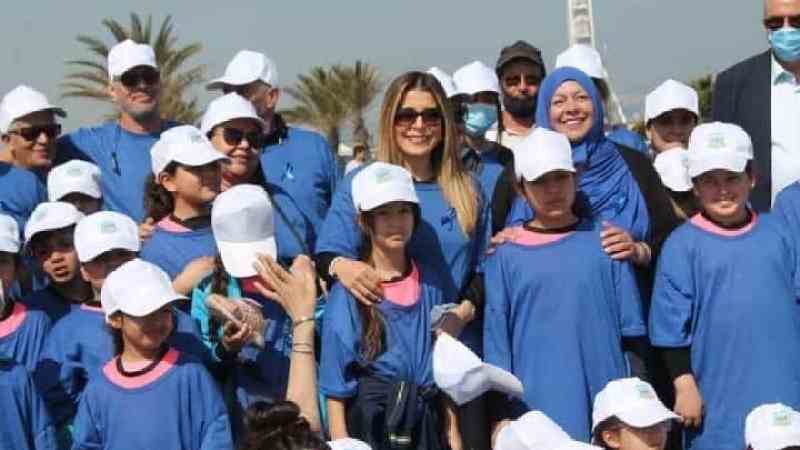 سواكري تشارك في الطبعة الأولى للمسيرة الزرقاء