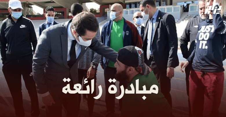 الوزير خالدي يجدد دعمه الكامل لرياضيي ذوي الهمم