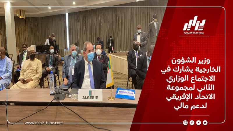 وزير الشؤون الخارجية يشارك في الاجتماع الوزاري الثاني لمجموعة الاتحاد الإفريقي لدعم مالي