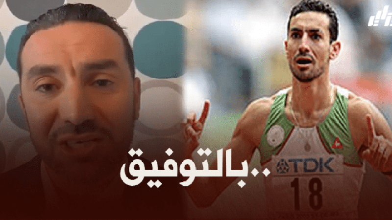 جابر سعيد قرني العداء الجزائري يعلن عزمه الترشح للتشريعيات
