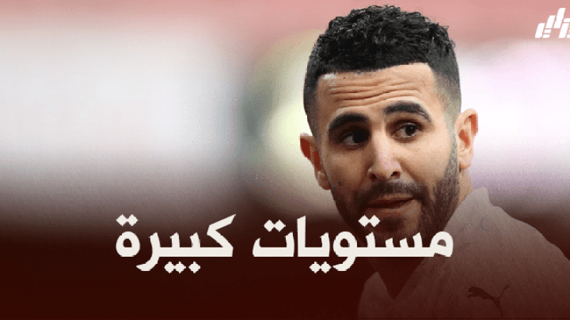 محرز في التشكيلة المثالية للبريمرليغ شهر مارس