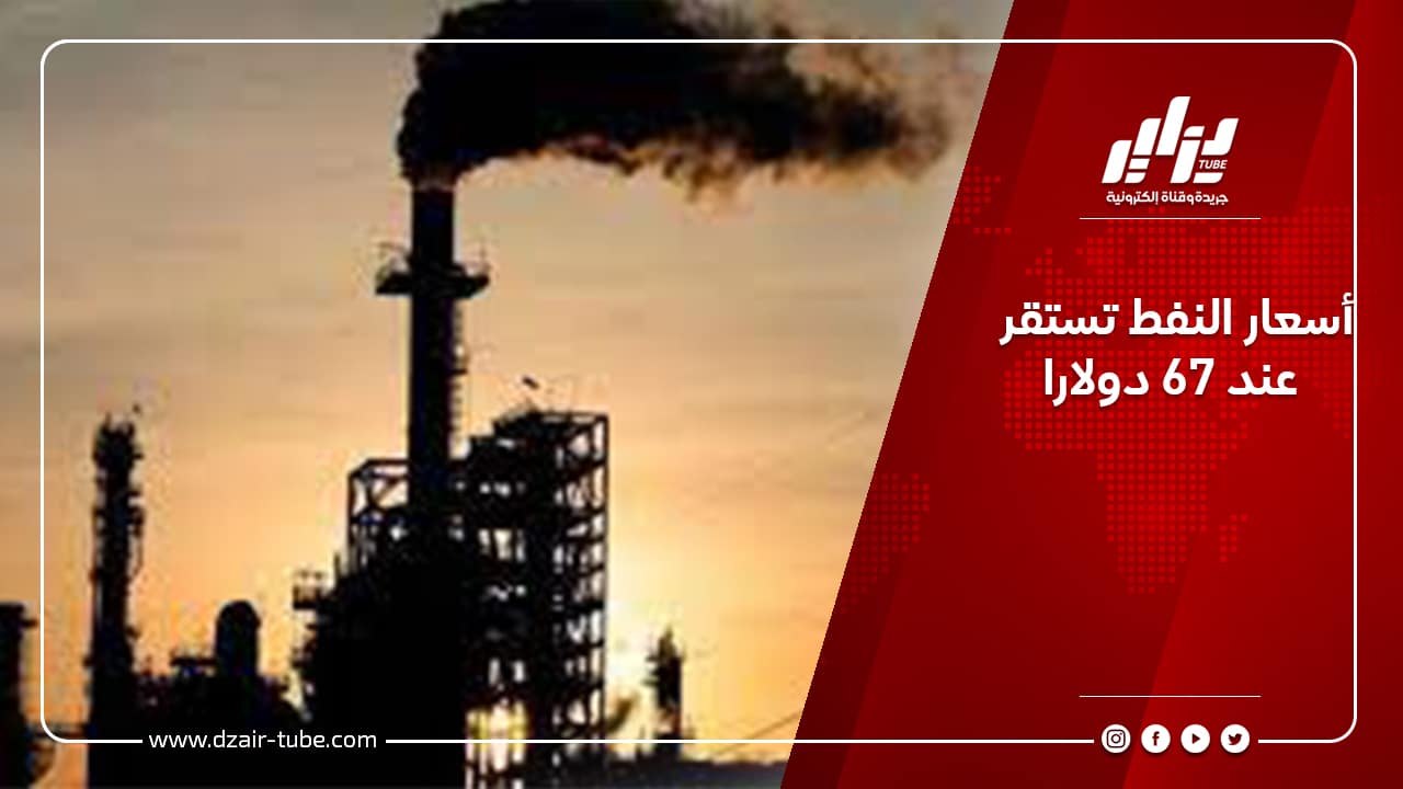 أسعار النفط تستقر عند 67 دولارا