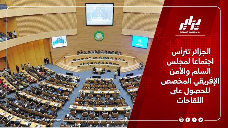 الجزائر تترأس اجتماعا لمجلس السلم والأمن الإفريقي المخصص للحصول على اللقاحات