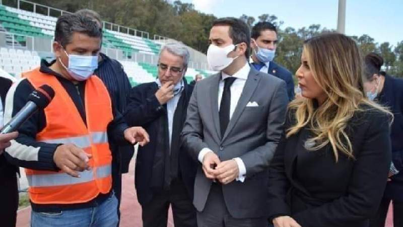 الوزير خالدي :سعيد جدا باعادة فتح ملعب ألعاب القوى “ساتو” بحلته الجديد