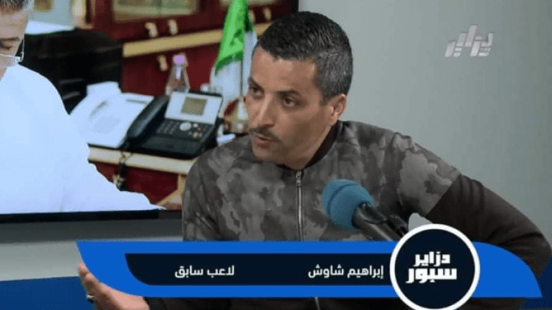 إبراهيم شاوش لدزاير توب : المولودية سافرت إلى المغرب ب74 شخص..و الفريق يسير بطريقة هاوية !